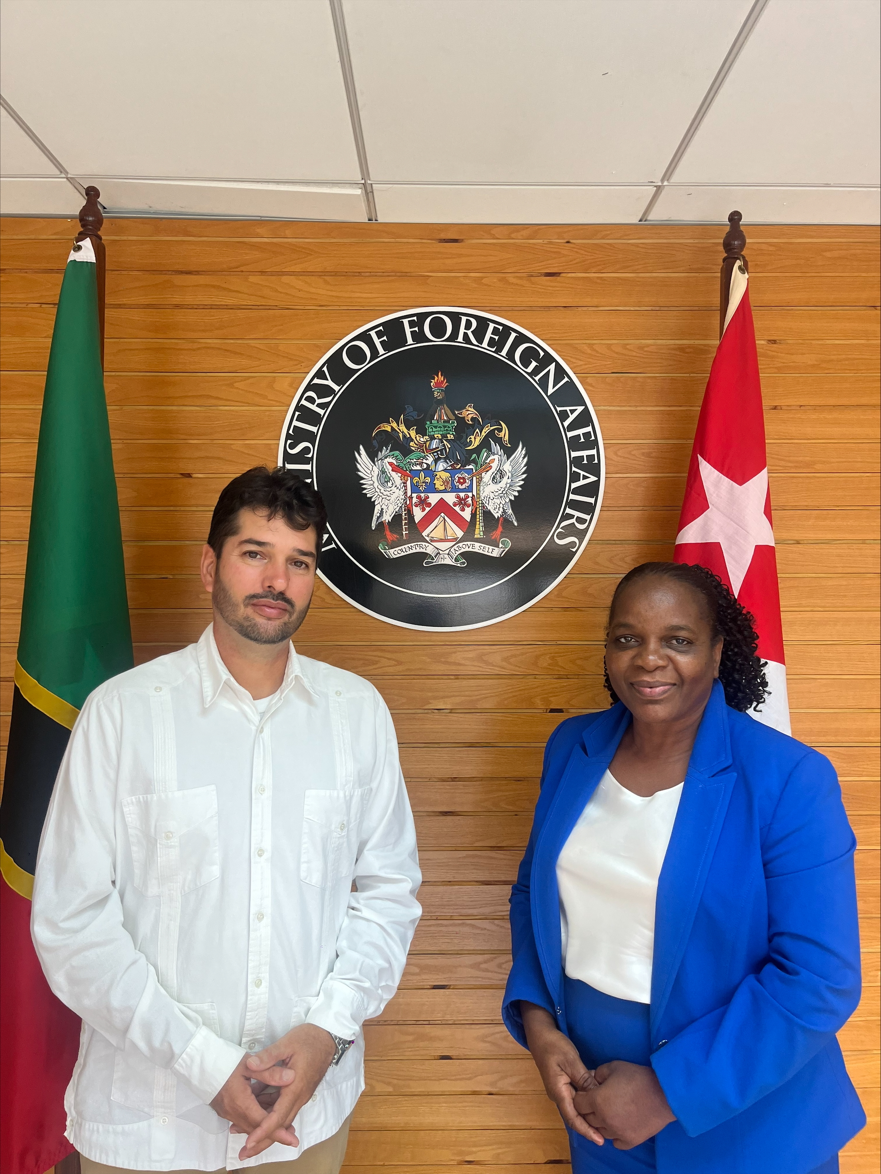 Ministry of Foreign Affairs Welcomes New Cuban Ambassador
